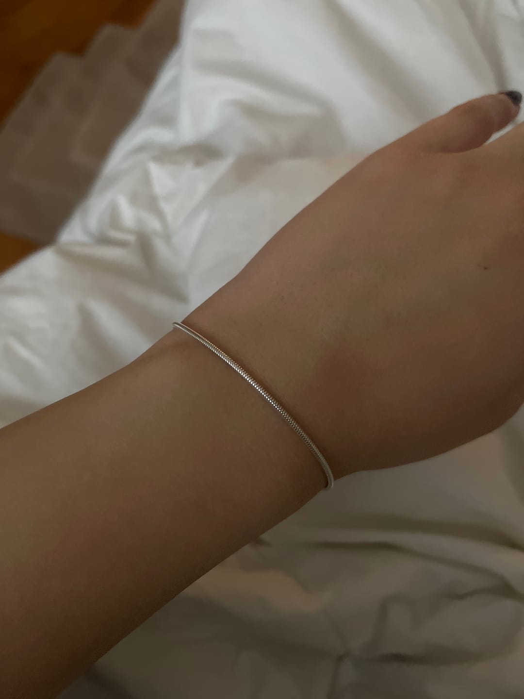 Customer photo review of REAL SNAKE BRACELET