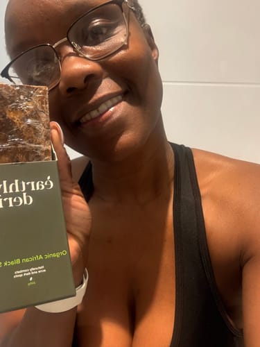 Customer photo review of Anti-Acne & Dark Spots African Soap