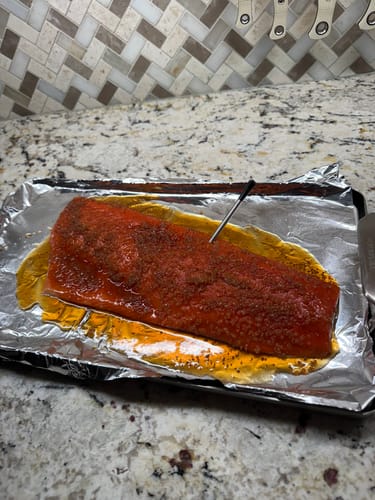 Customer photo review of Wild Caught Alaskan Sockeye Salmon Fillets