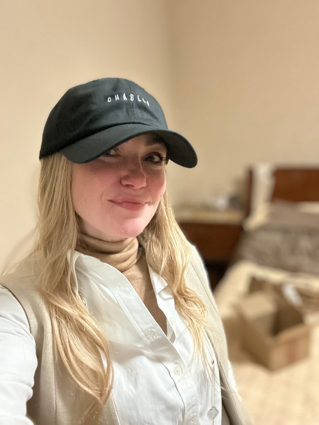 Customer photo review of The Chablis Cap