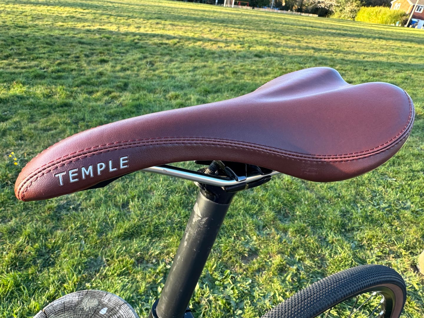 Customer photo review of Temple Bristol Saddle Brown