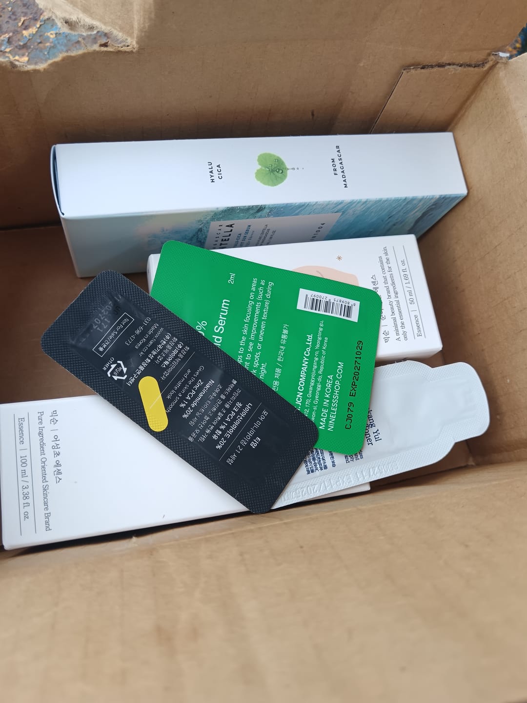 Customer photo review of Soondy Centella Asiatica Essence