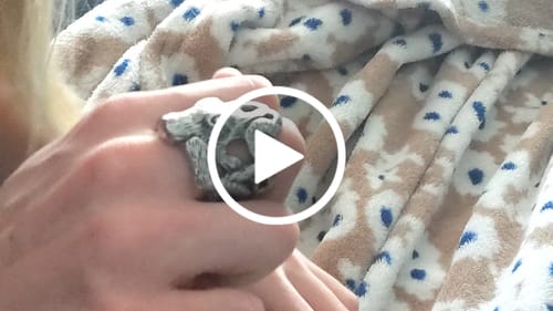 Customer video review of Kraken Octopus Ring