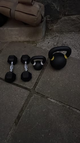 Customer photo review of Kettlebell Premium 4 a 36 kg IRONSIDE