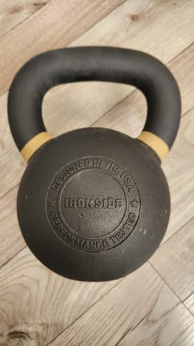Customer photo review of Kettlebell Premium 4 a 36 kg IRONSIDE