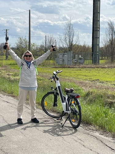 Customer photo review of Electric Trekking Bike T1 ST