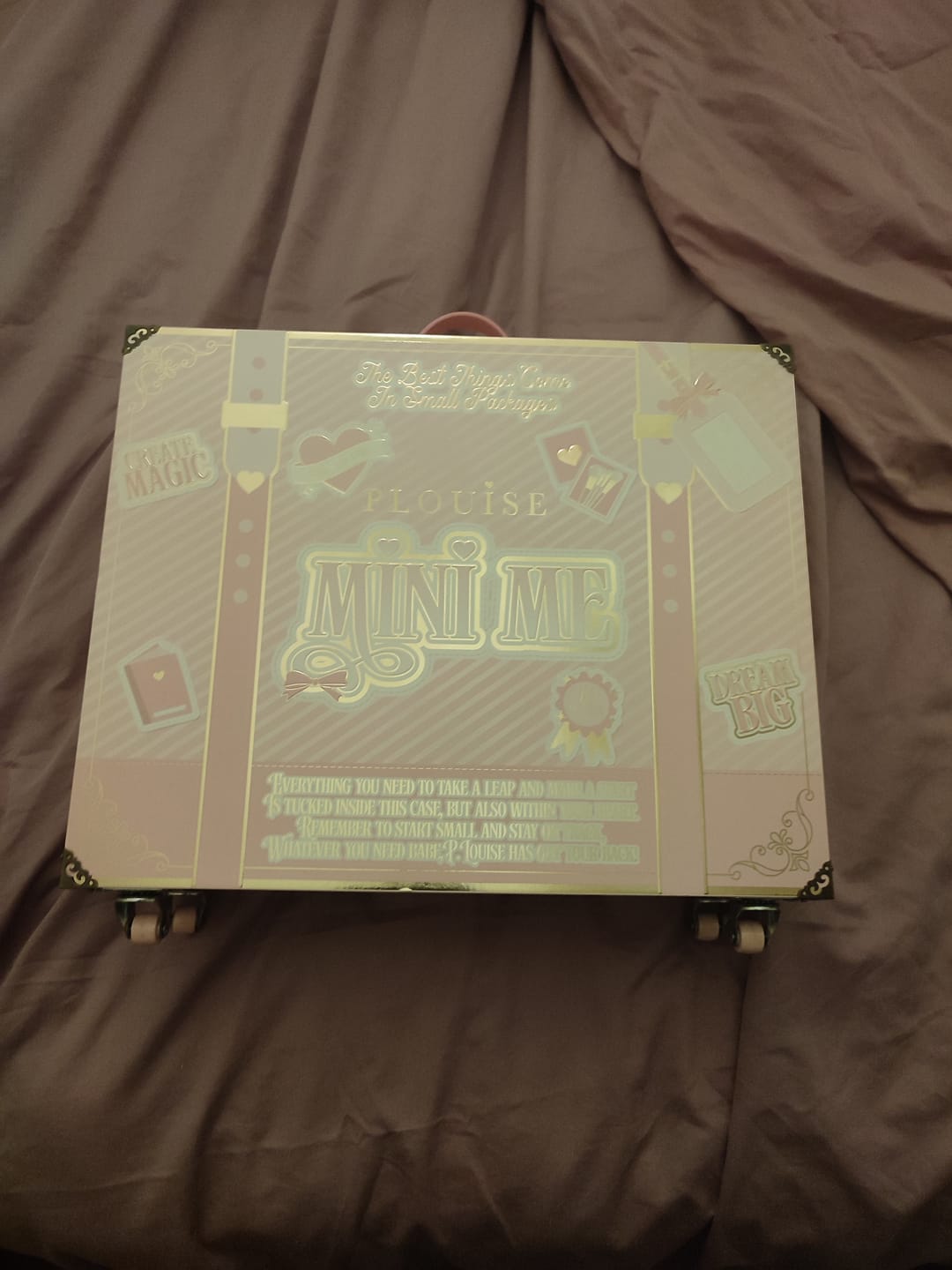 Customer photo review of P. Louise Mini Me Suitcase (Suitcase Only)