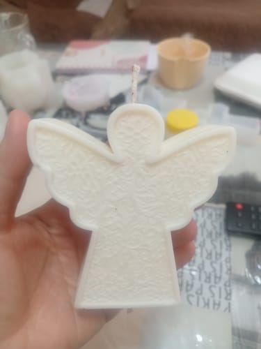 Customer photo review of Molde Ramo Rosas 3D