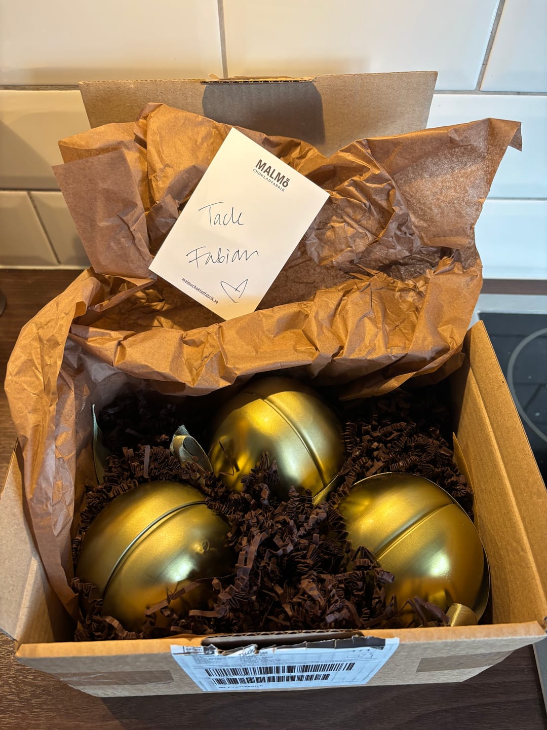 Customer photo review of Påskägg med choklad
