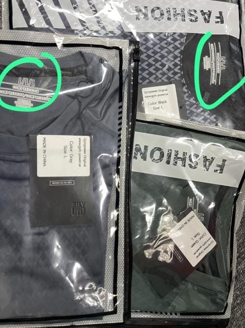 Customer photo review of Gymfit Original Compression T-shirt