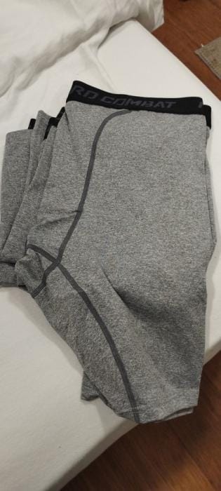 Customer photo review of Gymfit Compression Pro Shorts