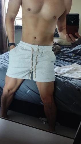 Customer photo review of Gymfit Casual shorts