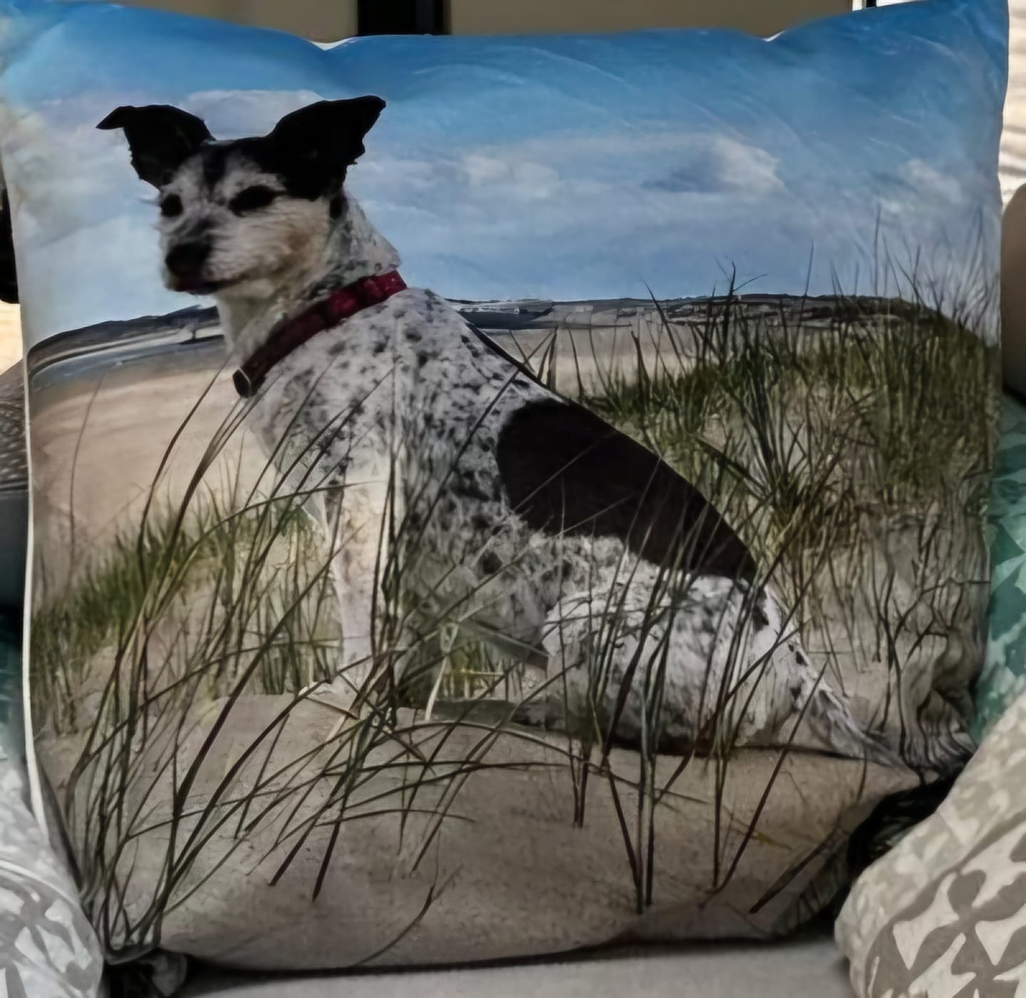 Customer photo review of Fotokissen - Individuelles Kissen