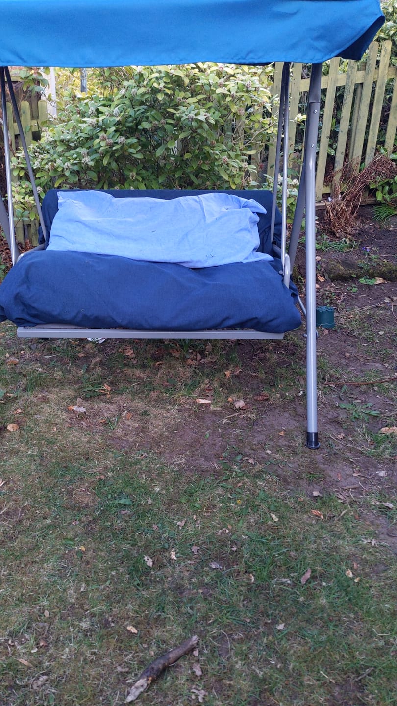 Customer photo review of Plain Water Resistant Polyester Fabric
