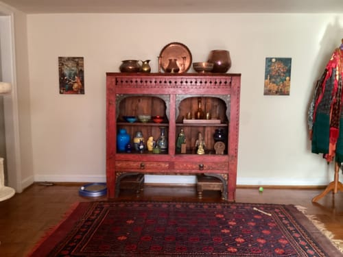 Customer photo review of Persian Women Tea Ceremony Middle Eastern Framed Canvas Wall Art