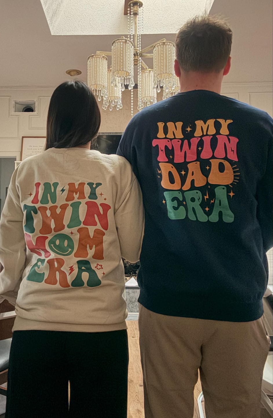 Customer photo review of In My Twin Mom Era, Mother's Day Sweatshirt