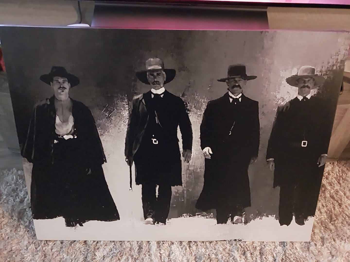 Customer photo review of Tombstone Wall Art