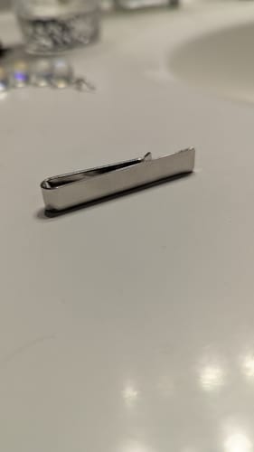 Customer photo review of Tie Pin (FREE GIFT)
