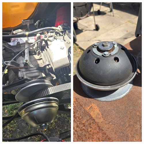 Customer photo review of 7-1/4" Heavy Duty Primary Drive Clutch (CVTech Series 06)