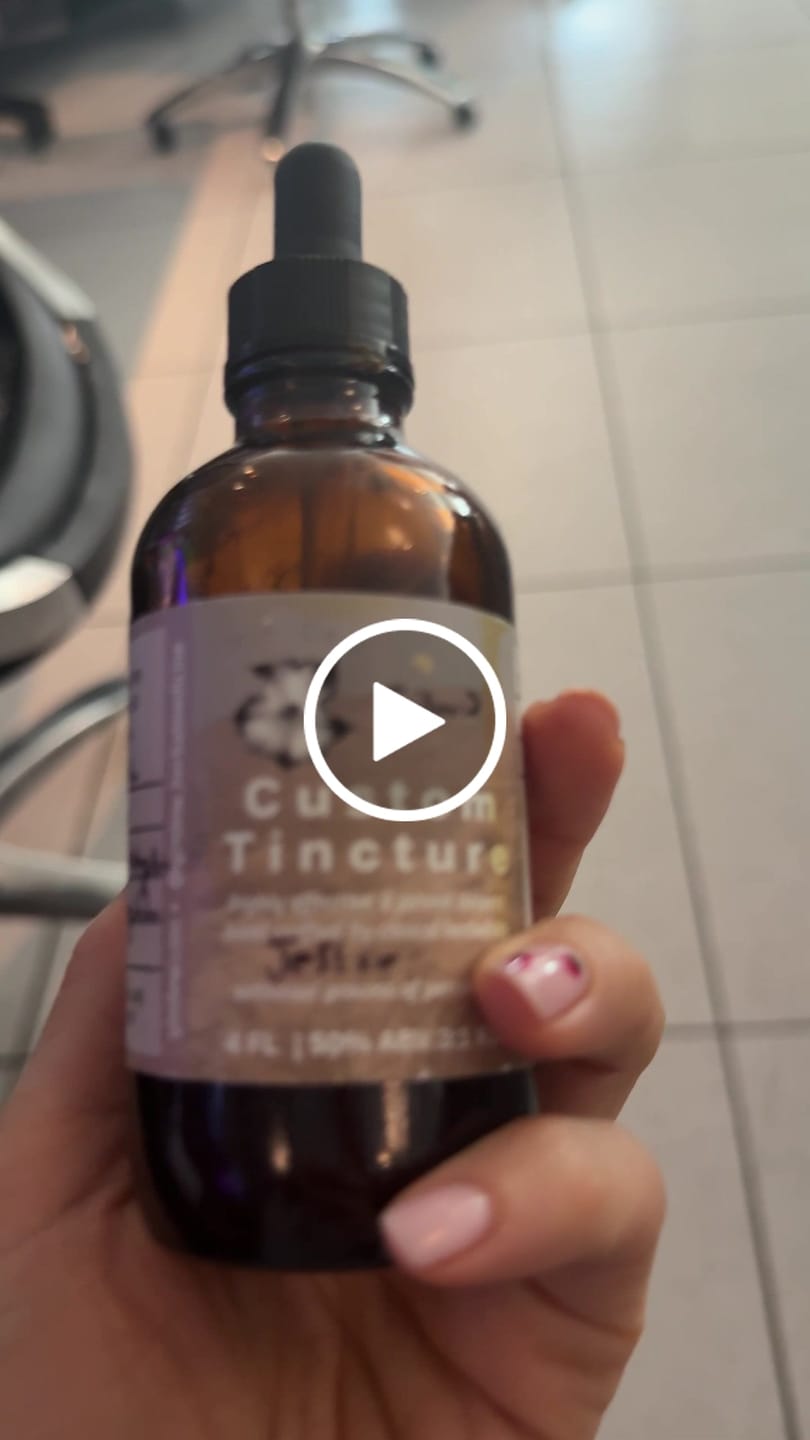 Customer video review of Custom Percolation Tincture