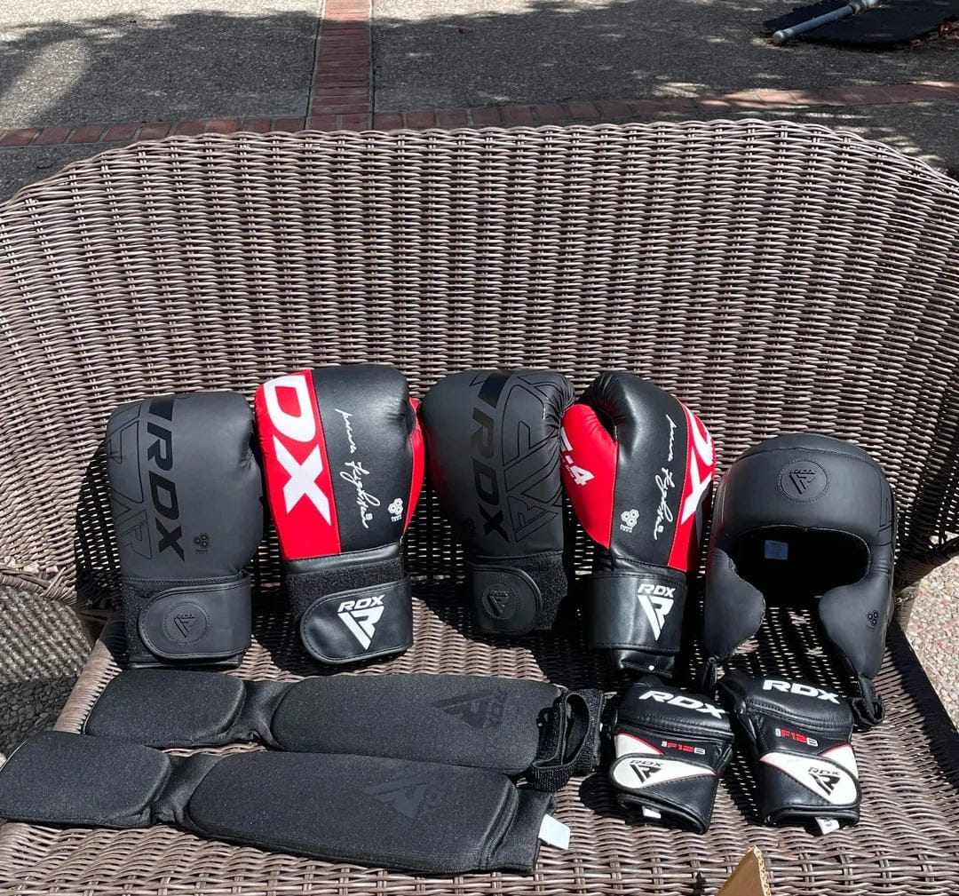 Customer photo review of Guantes de Boxeo F4