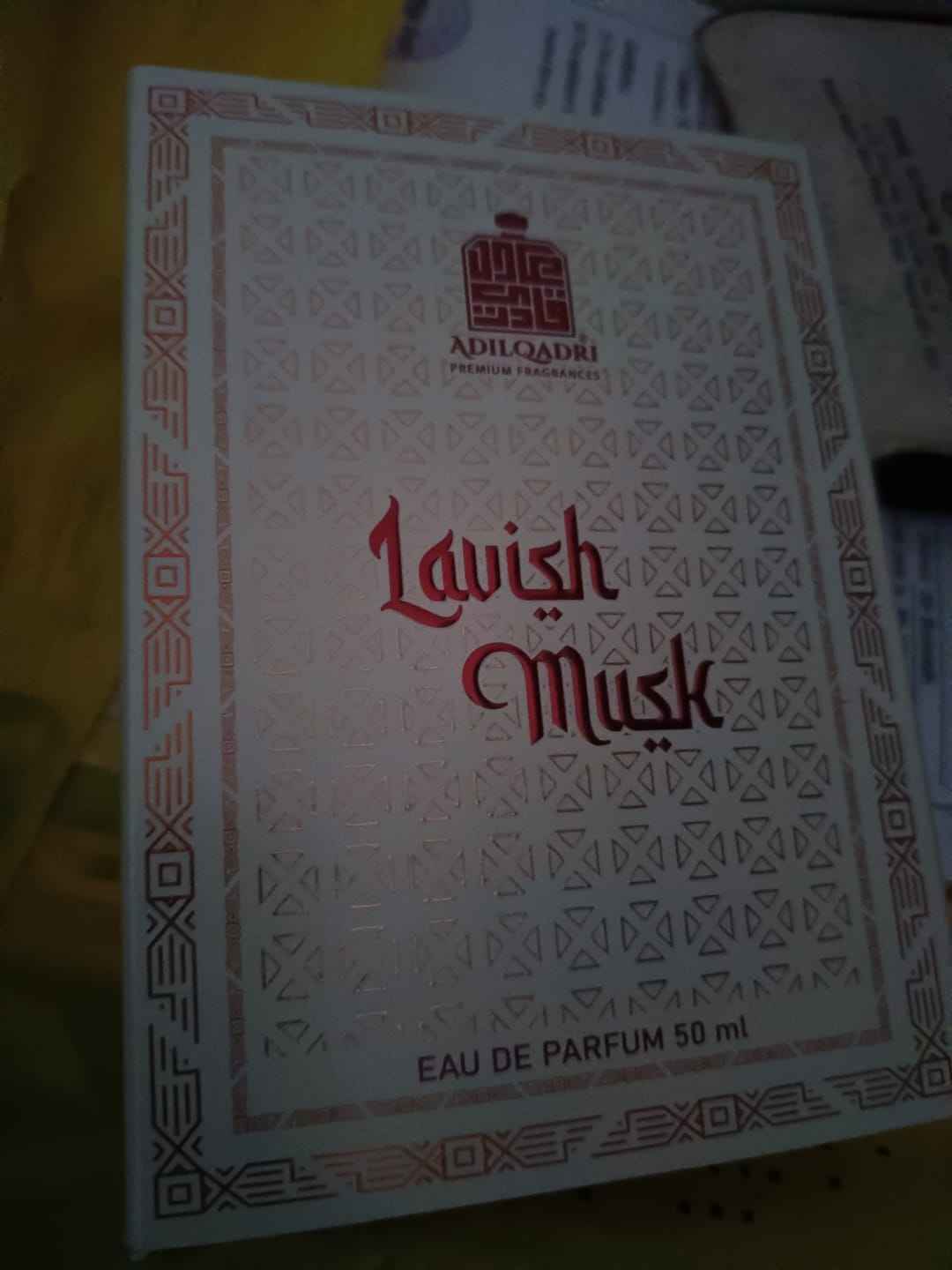 Customer photo review of Lavish Musk Perfume Spray