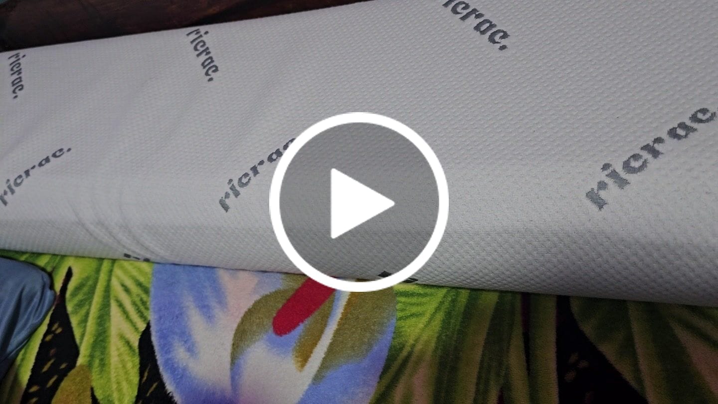 Customer video review of Contour Memory Foam Long Pillow suitable for Neck & Shoulder Pain