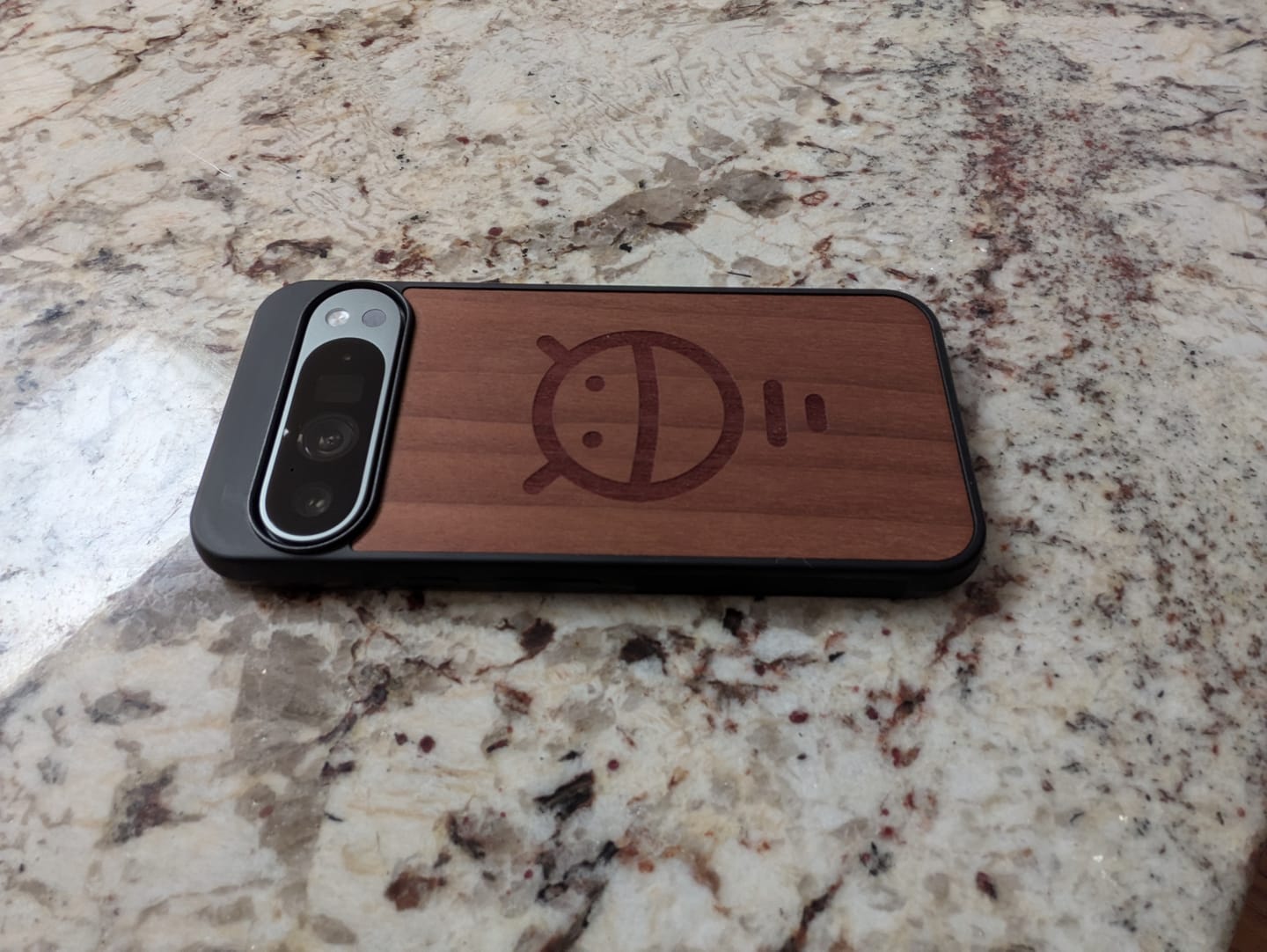 Customer photo review of Custom Design Sapele Google Pixel 9 Pro XL Case