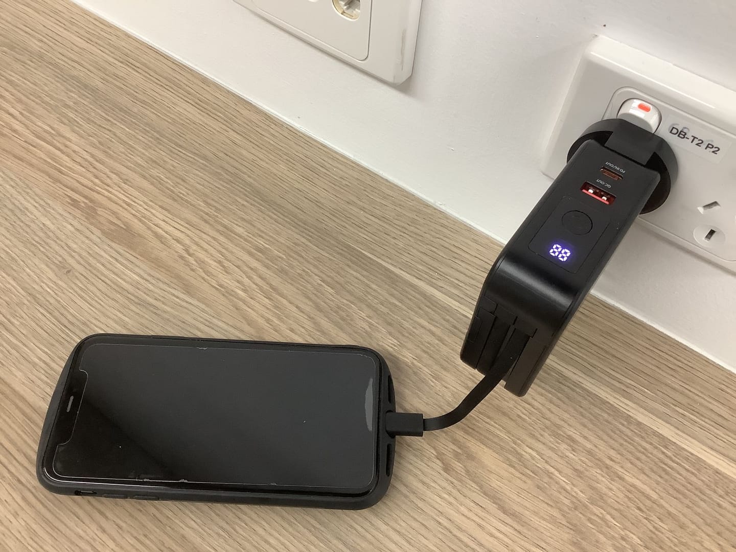 Customer photo review of TravelVolt® GO (5-in-1 Travel Charger)
