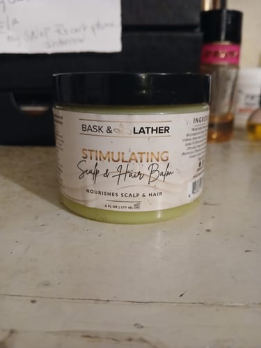 Customer photo review of BALM- Stimulating Scalp and Hair Balm