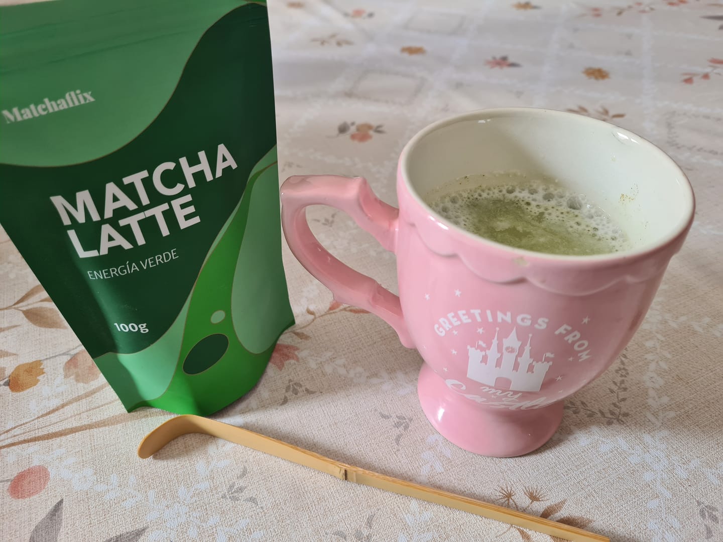 Customer photo review of Matcha Latte