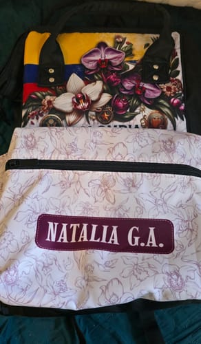 Customer photo review of Colombia It's In My Blood - Large Capacity Backpack, Duckbilled Backpack BPCOL03