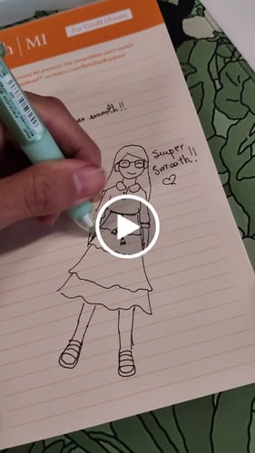 Customer video review of Pilot FriXion Ball Slim 3 Color Erasable Multi Pen - 0.38 mm