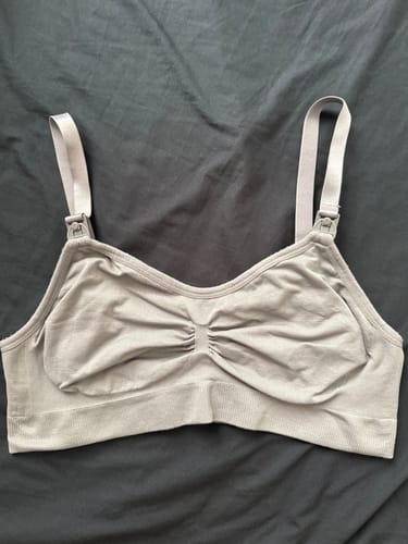Customer photo review of Lovemère Seamless Nursing Bra