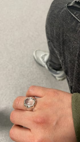 Customer photo review of Dur Najaf Ring Sterling Silver Ring