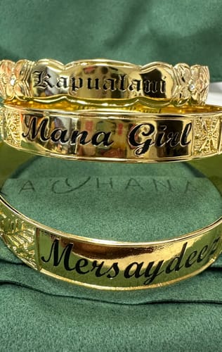 Customer photo review of 12mm Edena Heirloom Bangle