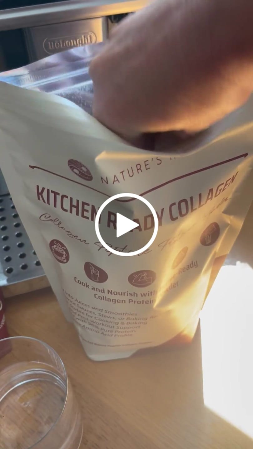 Customer video review of Kitchen Ready Collagen - Collagen Protein Powder