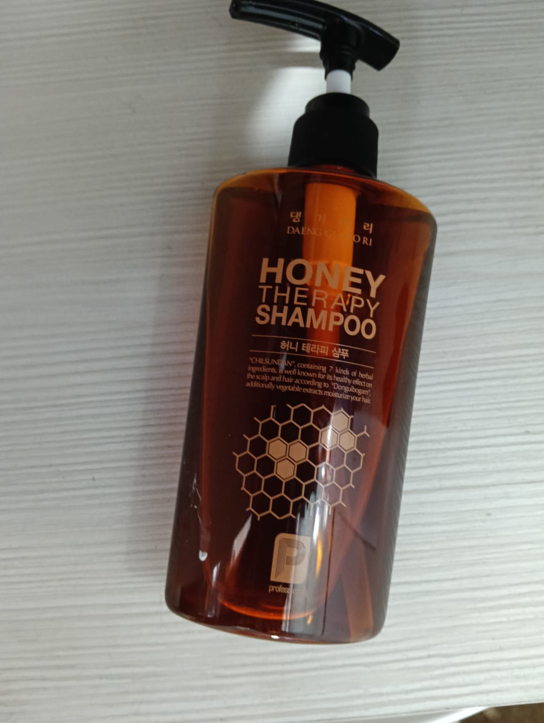 Customer photo review of Професионален шампоан Медена терапия Doori Honey Therapy