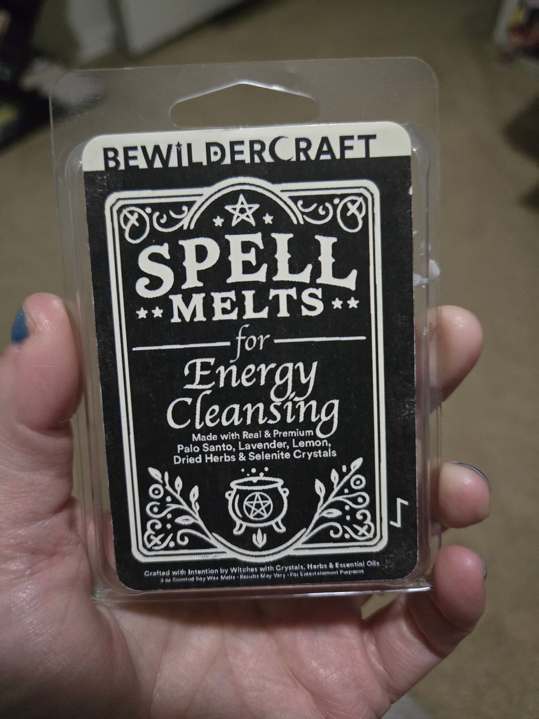 Customer photo review of Spell Melts for Energy Cleansing Wax Melts