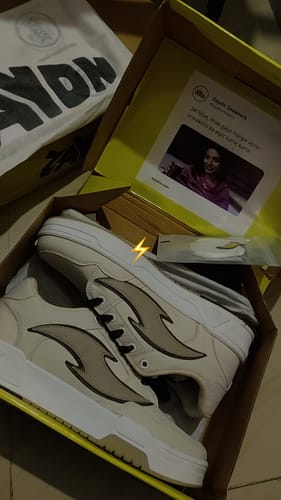 Customer photo review of JAVA Peanut Brown Men's casual sneaker