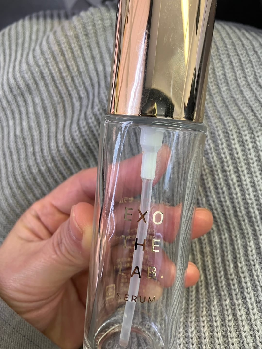 Customer photo review of EXO THE LAB. SERUM 50ml