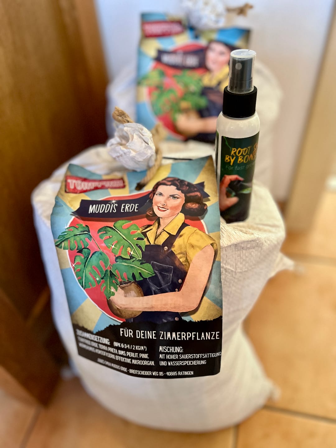 Customer photo review of Muddis Erde 15 Liter Erdmix