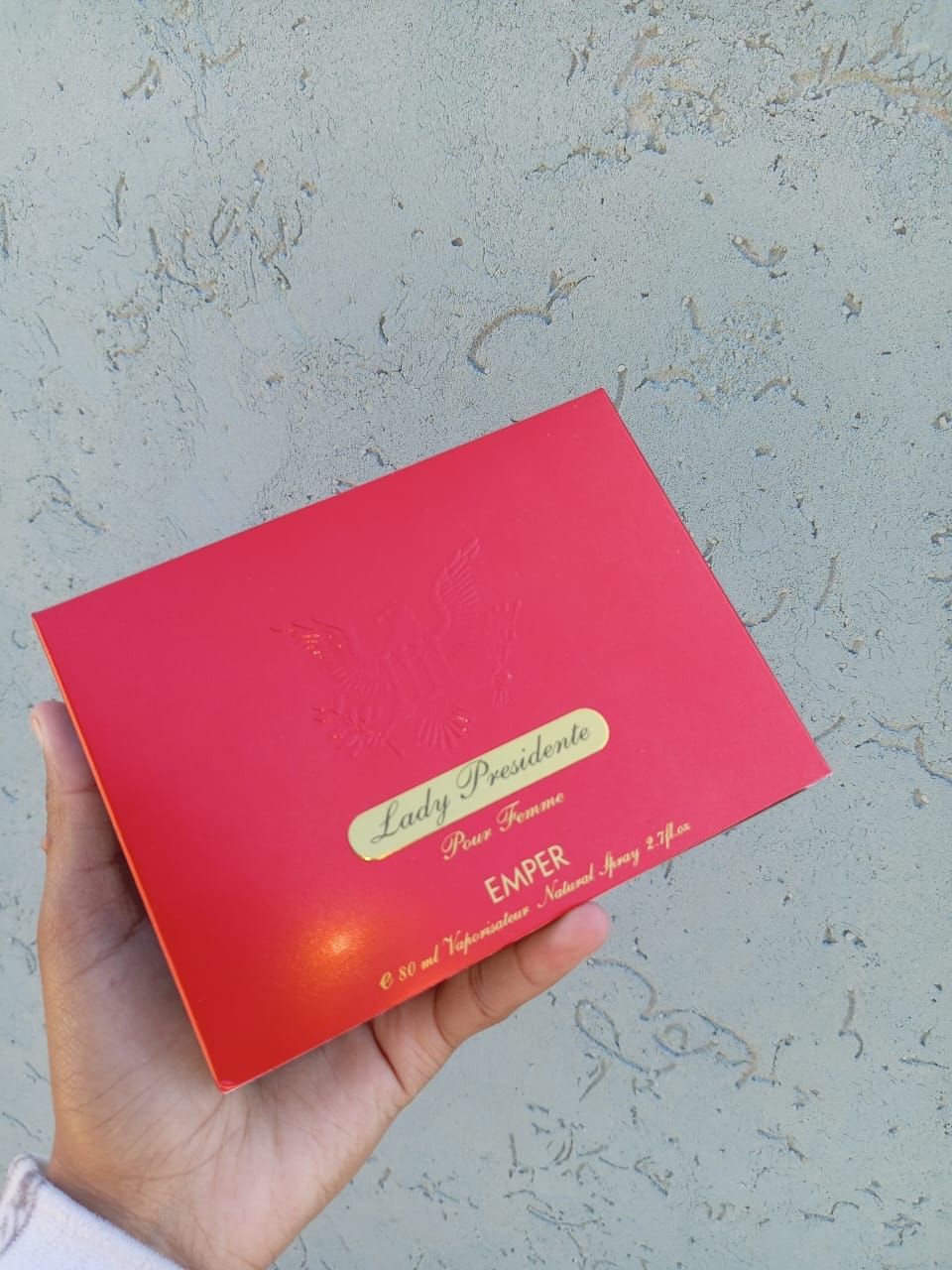 Customer photo review of Lady presidente Emper Perfumes 80ml