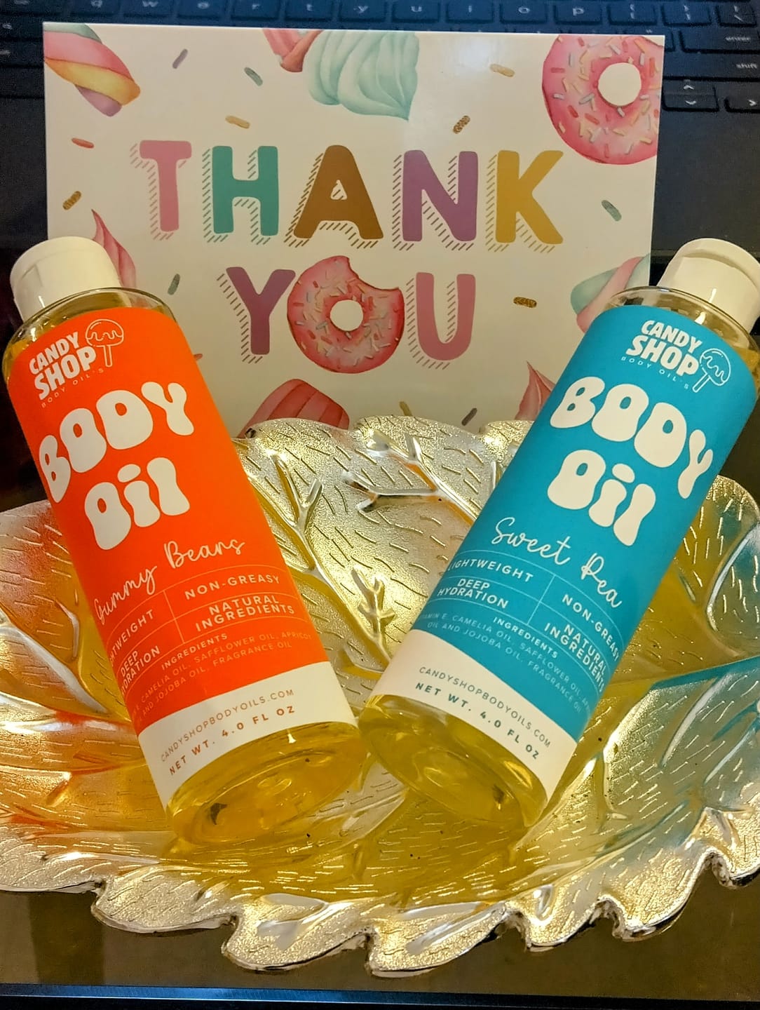 Customer photo review of Gummy Bears - Body Oil
