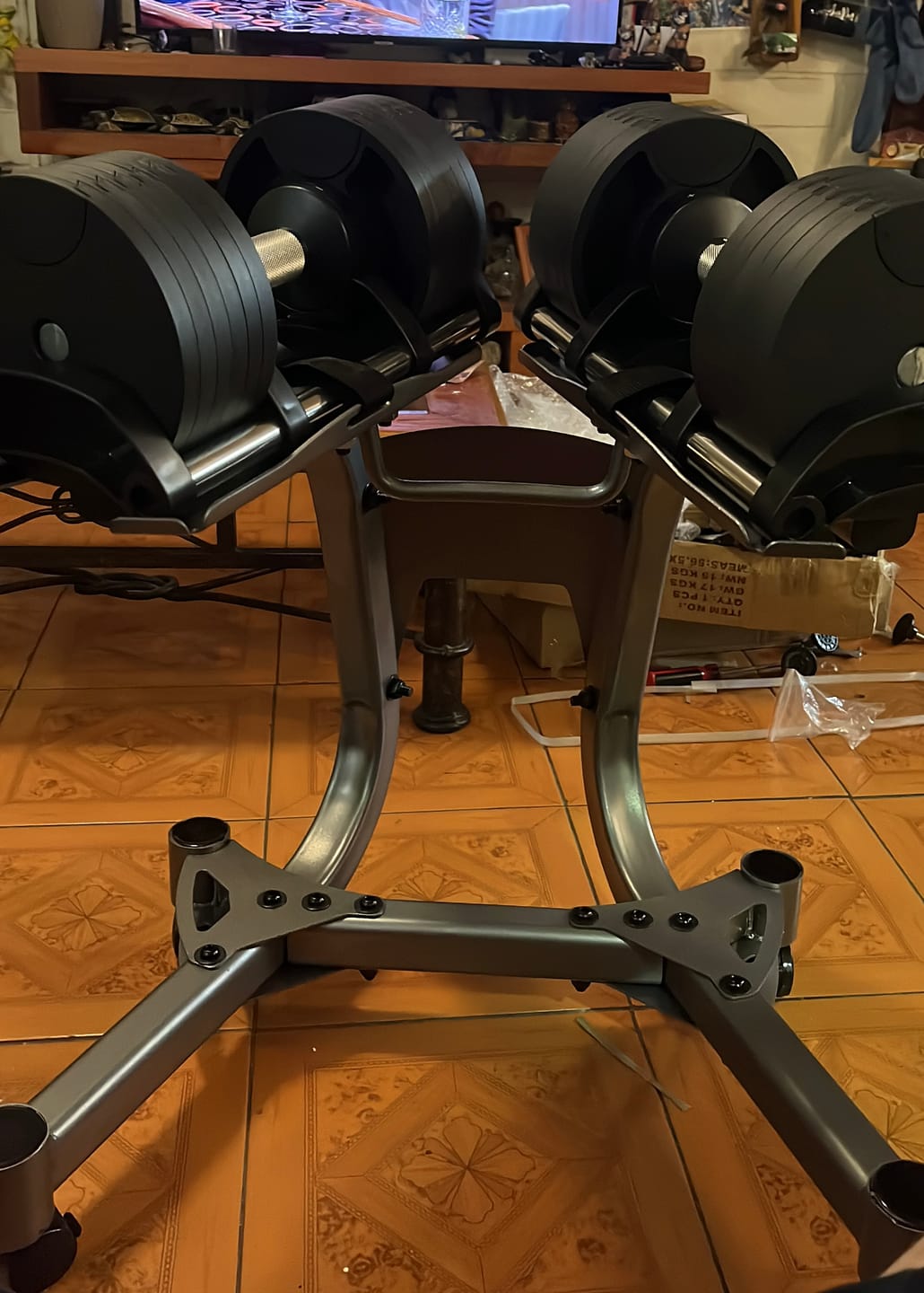 Customer photo review of Mancuerna Ajustable IRONSIDE Block