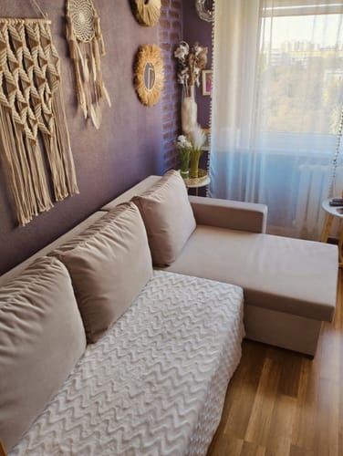 Customer photo review of Narożnik NEO BP velvet