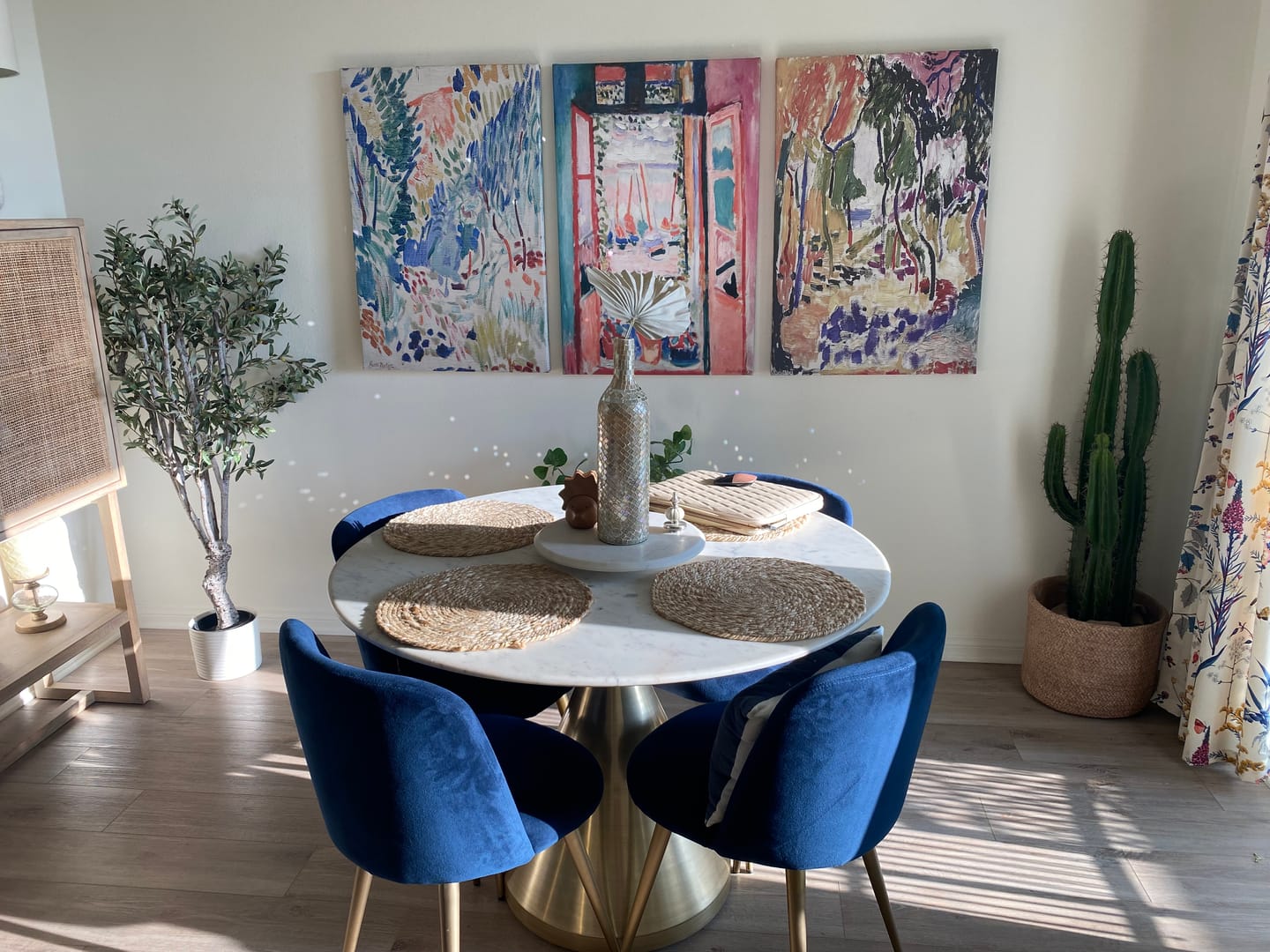 Customer photo review of Henri Matisse Abstract Painting Wall Art Prints