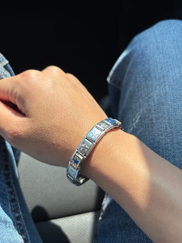 Customer photo review of Original Italian Charm Bracelet