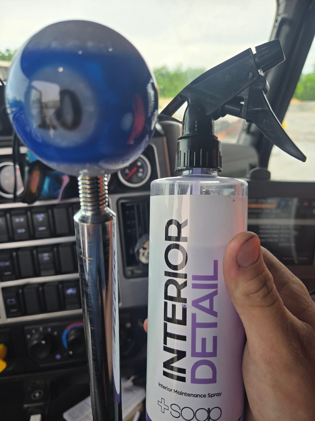 Customer photo review of +Soap Interior Detail Spray