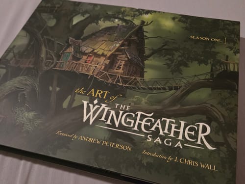 Customer photo review of The Art of The Wingfeather Saga - Season One
